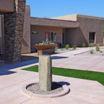 Academy Villas Assisted Living Patios