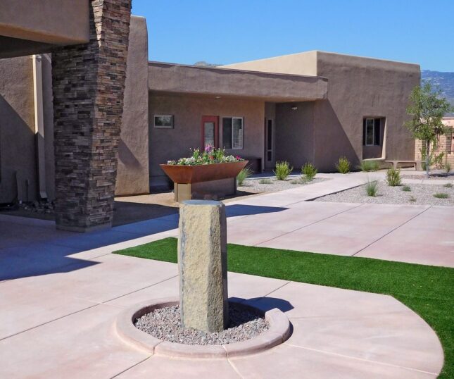 Academy Villas Assisted Living Patios