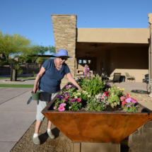 Academy Villas Assisted Living Patios