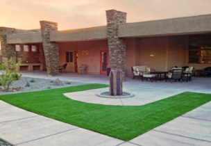 Academy Villas patio